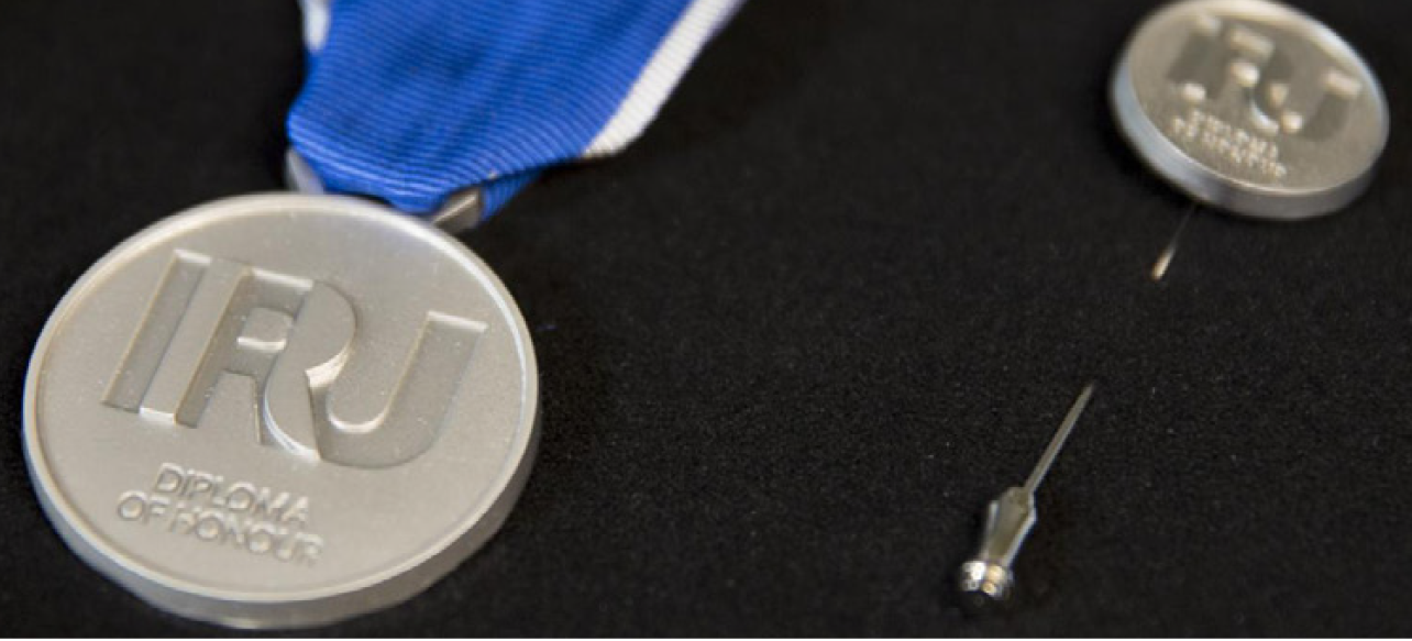 Nominácie na čestný diplom IRU 