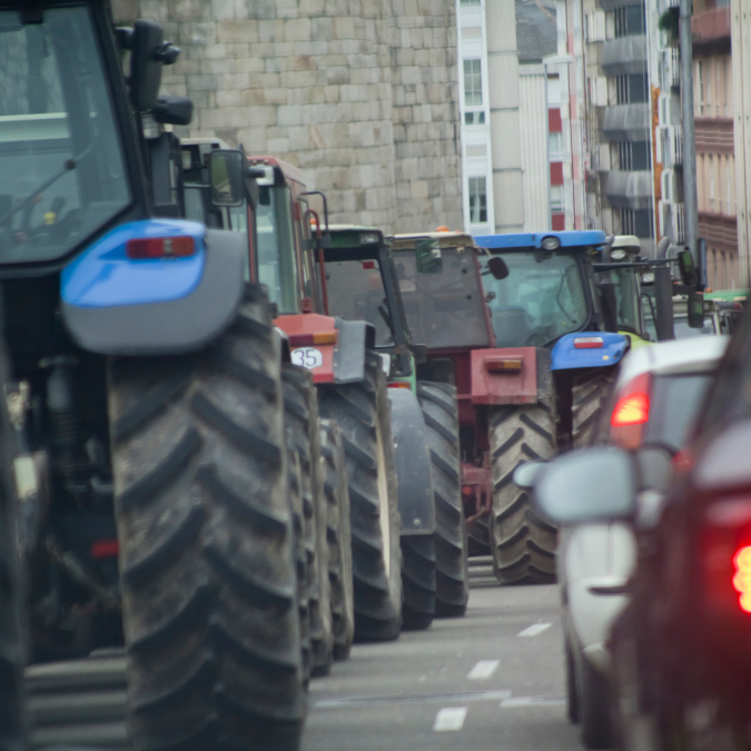 Ďalší protest poľnohospodárov v Česku