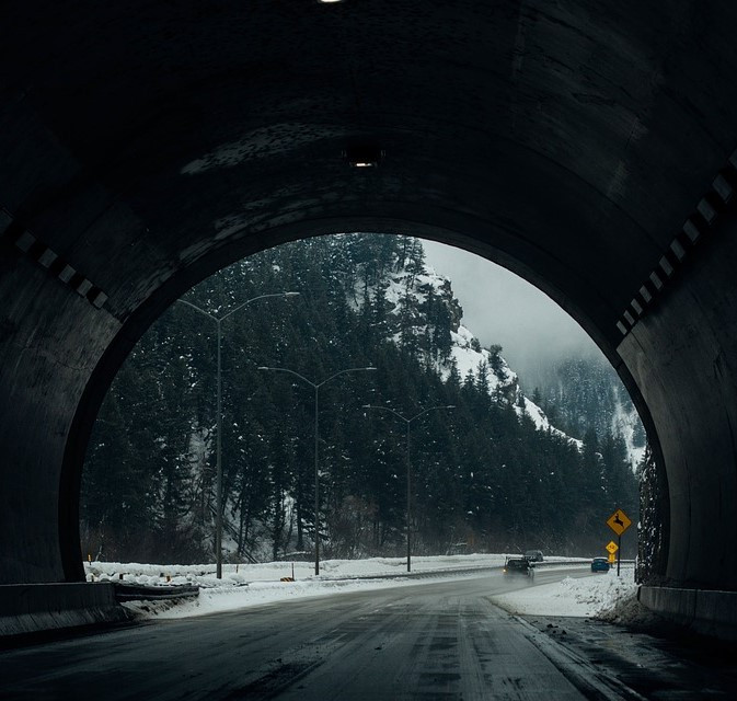 Údržba v tuneli Mont Blanc